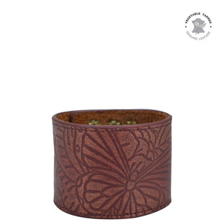 Painted Leather Cuff - 1176