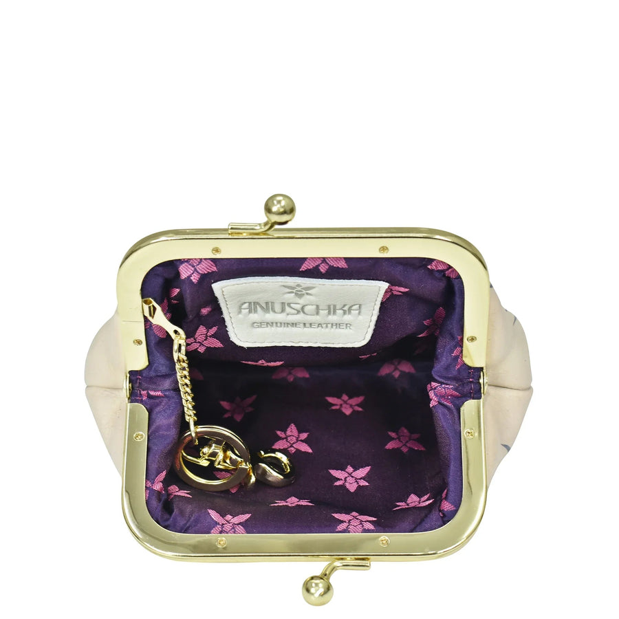 Clasp Pouch With Key Fobs - 1177 - Glamourous Grace