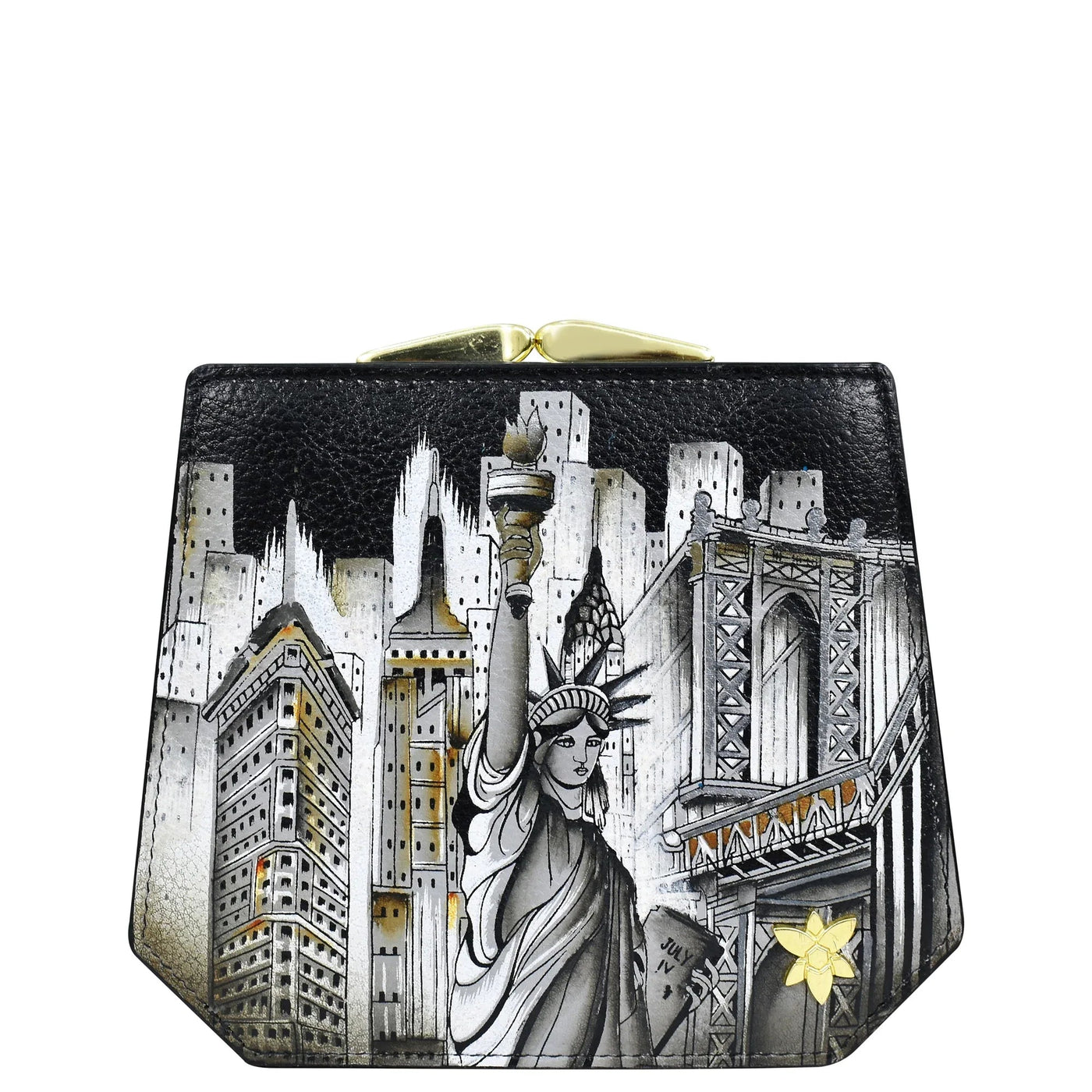 Two Fold French Wallet - 1181 - Glamourous Grace