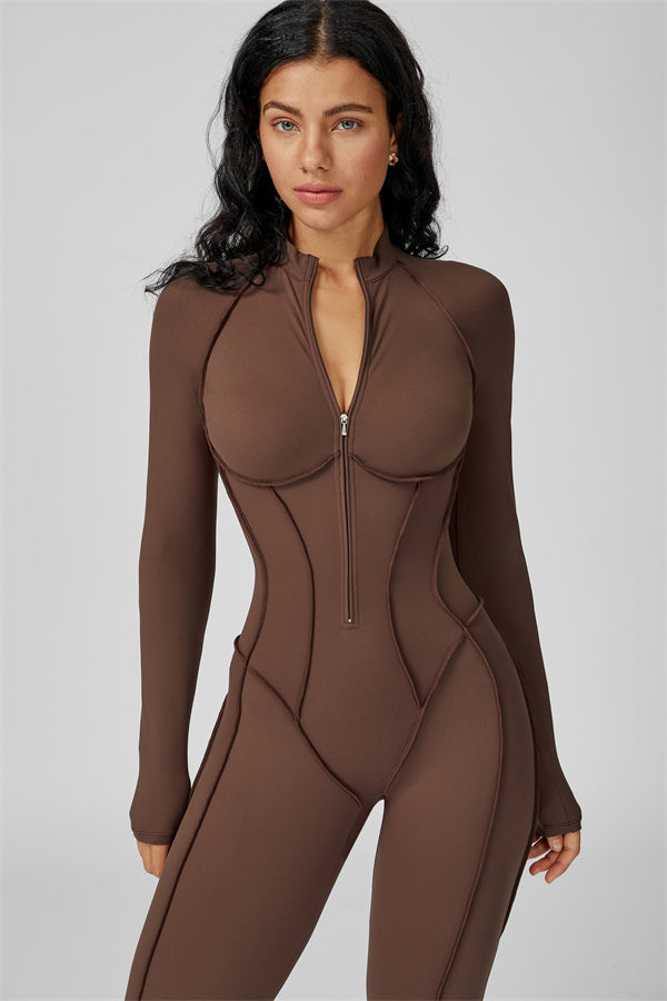 The Anew Zipper Jumpsuit - Glamourous Grace