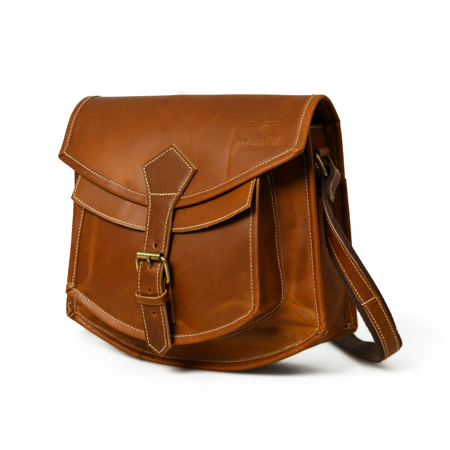 Buffalo Leather CrossBody Bag - Glamourous Grace