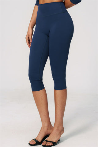 The Natalia Half-Sleeve Top Capri Leggings 2-Piece Set
