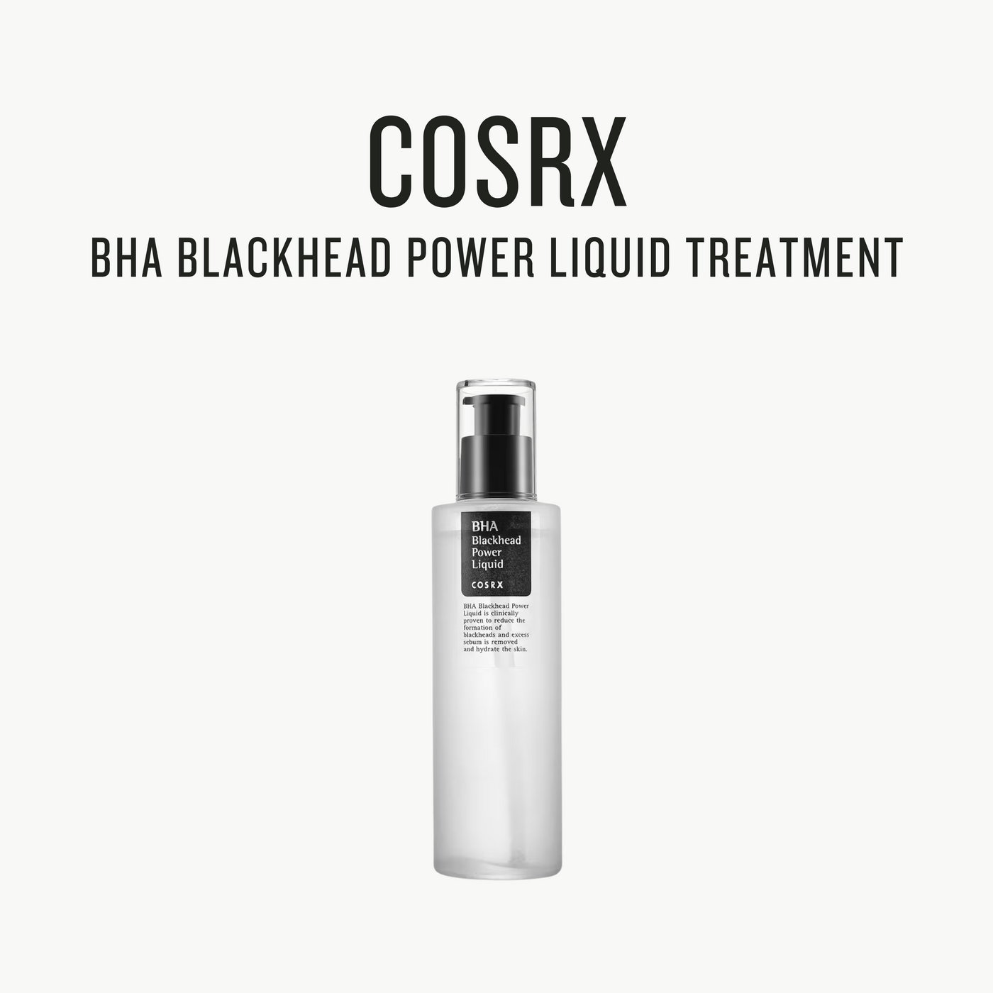 [ COSRX ] BHA Blackhead  Power Liquid Treatment - Glamourous Grace