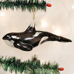 Orca Whale Ornament