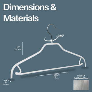 Silhouette, 41-FRS, Pant Bar/Skirt Hook Hanger, Latte