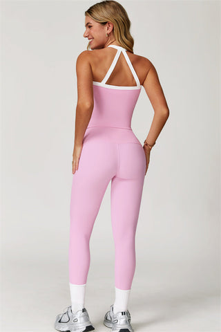 The Quest Cross Back Crop Top