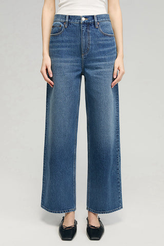 The Cityer Crop Wide Jeans HJ009 - Glamourous Grace