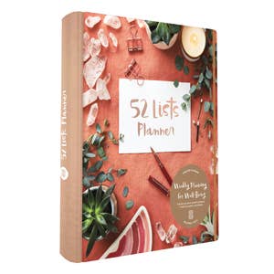 52 Lists Undated Planner