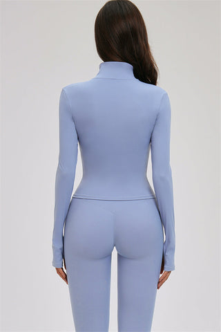 The Kinetic Zip Jacket Sports Bra Leggings 3-Piece Set