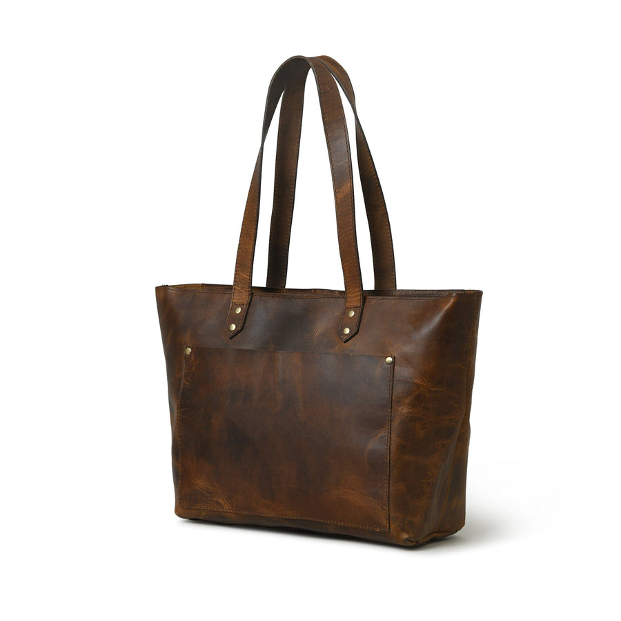 Essential Work Tote - Brown - Glamourous Grace