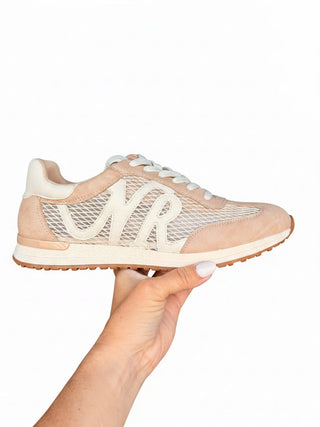 Olympia Sneaker in Sand - Glamourous Grace