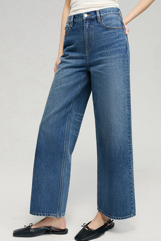 The Cityer Crop Wide Jeans HJ009 - Glamourous Grace