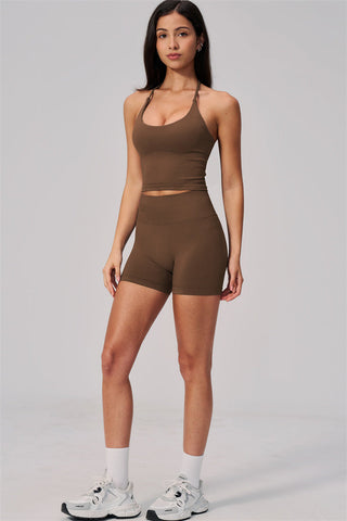 The Align Halter Tank Top Shorts 2-Piece Set