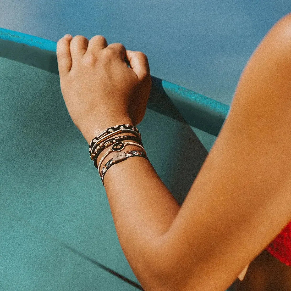 K'lani x Roxy Coastal Drift Hair Tie Bracelet