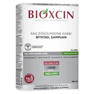 Bioxcin Anti-Hair Loss Shampoo for Oily Hair - Strengthens Hair Follicles, Prevents Hair Loss - Glamourous Grace