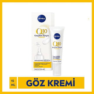 Nivea Q10 Wrinkle Reducing Eye Cream 15ml - Firming Formula | Anti-Aging - Glamourous Grace