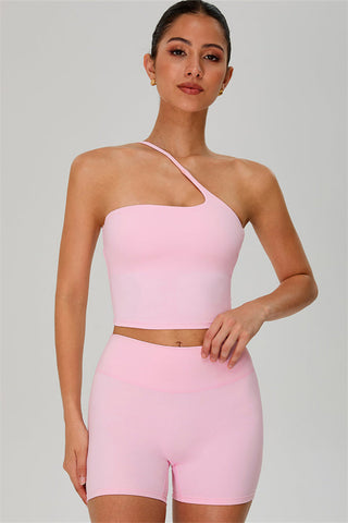 The Jewel One-Shoulder Crop Top