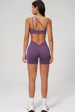 The Empower One-Shoulder Sports Bra