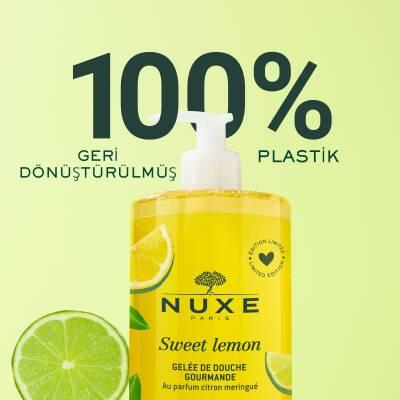 Nuxe Sweet Lemon Delightful Shower Gel: Refreshing & Fragrant - 750ml Large Size for Long Lasting Use - Glamourous Grace