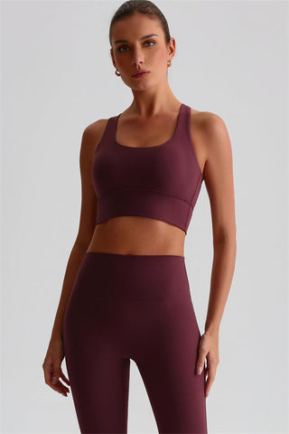 The Brave Sports Bra Flared Leggings 2-Piece Set