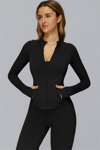 The FlexCore Pure Zip Jacket Flared Leggings 2-Piece Set