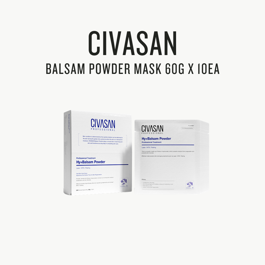[ CIVASAN ] balsam powder mask 60g x 10ea - Glamourous Grace