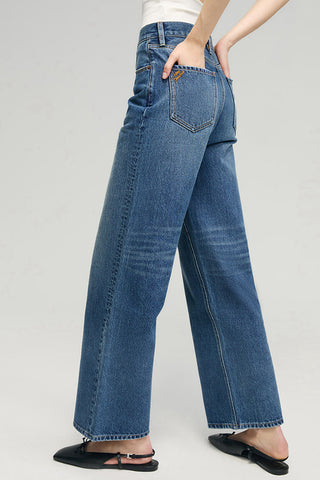 The Cityer Crop Wide Jeans HJ009 - Glamourous Grace