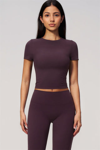 The Zura T-shirt Capri Leggings 2-Piece Set