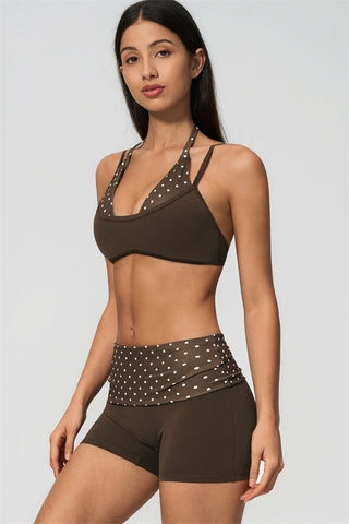 The Enliven Sports Bra Shorts 2-Piece Set