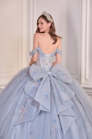 Ladivine 15728 Off Shoulder Quinceanera Ball Gown - Glamourous Grace