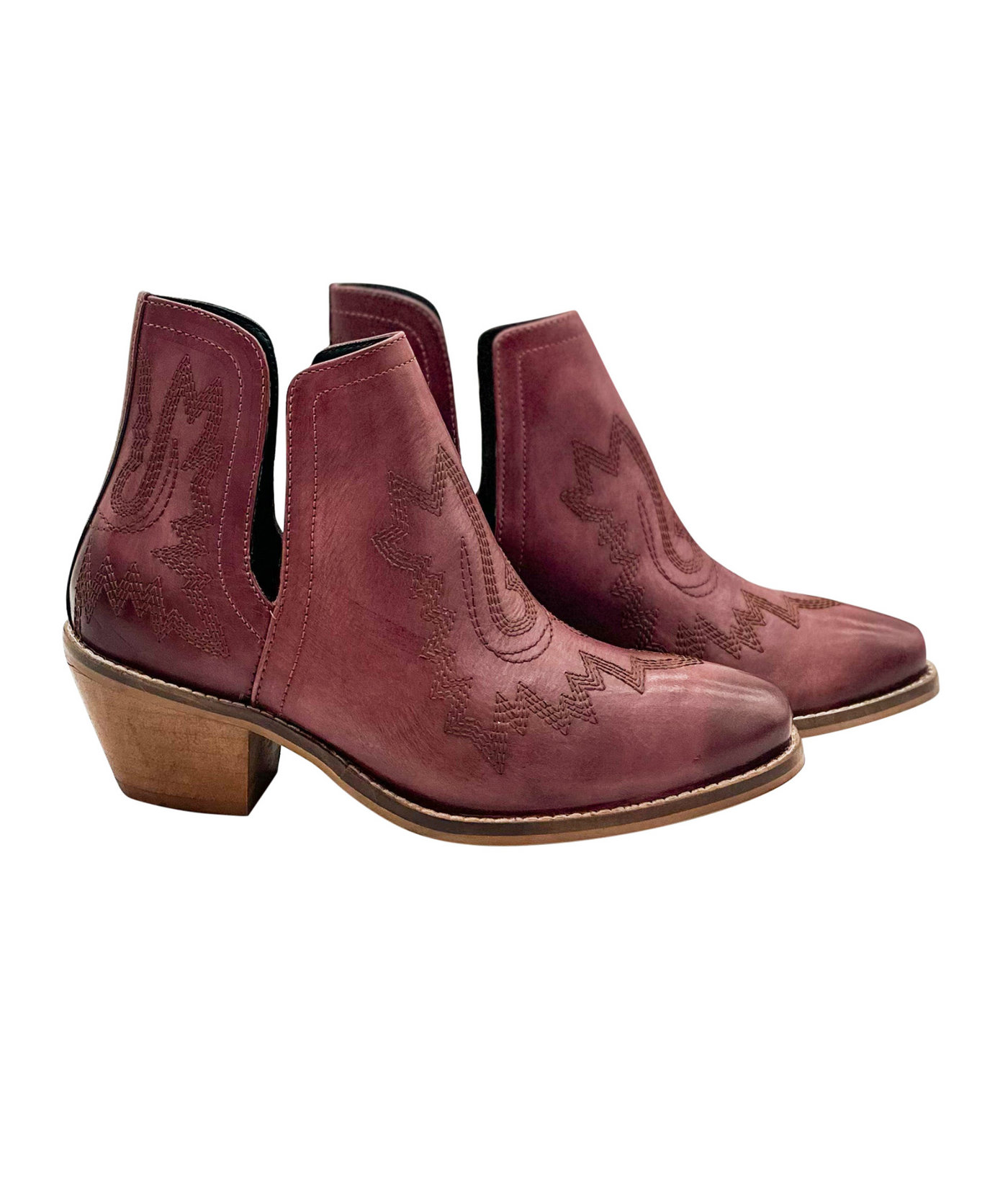 Kickin' Booties in Burgundy - Glamourous Grace