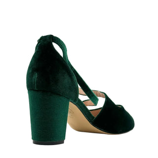 Oren Velvet Mary Jane Heels - Glamourous Grace