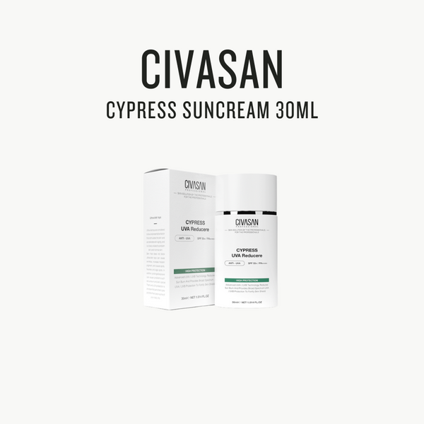 [ CIVASAN ] Cypress UVA Suncream SPF50+/PA++++ 30ml - Glamourous Grace