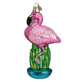 Flamingo Christmas Ornament