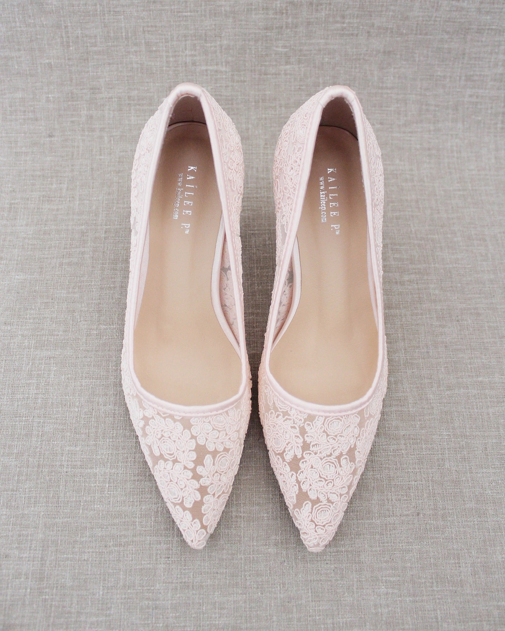 Lace Evening Pump