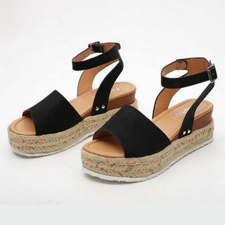 Wedge Fish Mouth Sandals