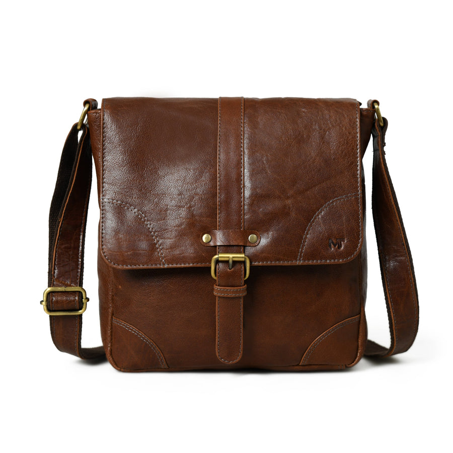 Everyday Leather Unisex Sling Bag - Glamourous Grace