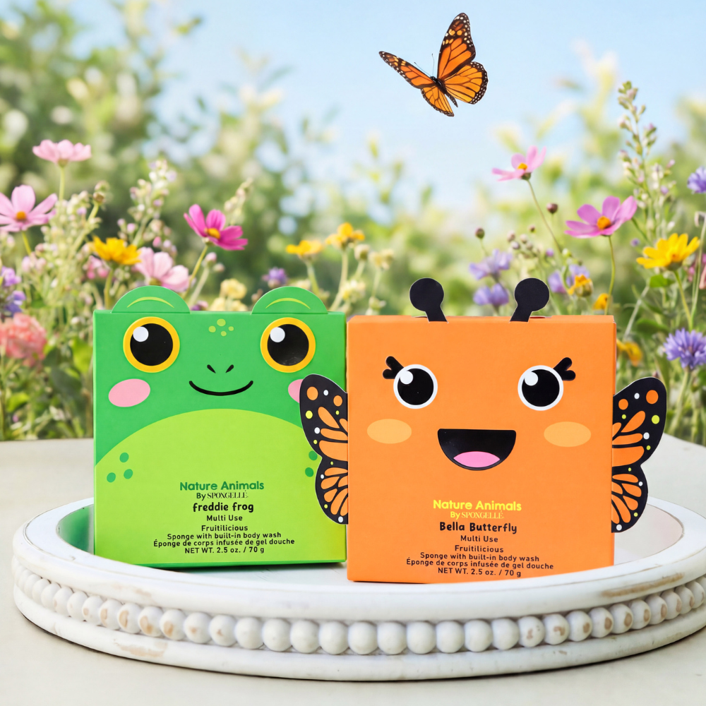 Bella Butterfly & Freddie Frog Nature Animals Set - Glamourous Grace
