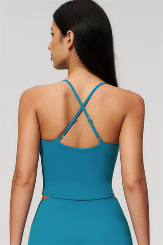The Zura Tank Top Flared Leggings 2-Piece Set