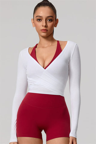 The Lively Long Sleeve Crop Top
