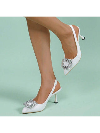 Abigail | White Suede - Glamourous Grace