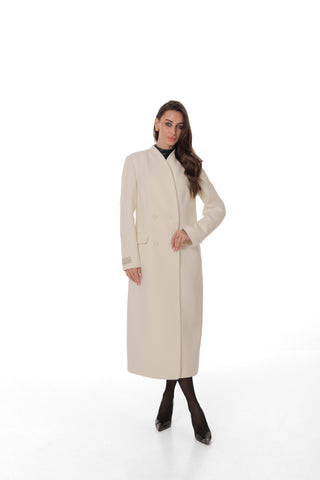 Amelia Longline Cashmere Blend Coat