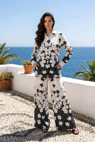 Floral Rose Two-Piece Set Jim