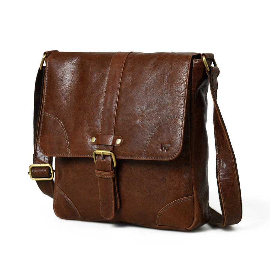 Everyday Leather Unisex Sling Bag - Glamourous Grace