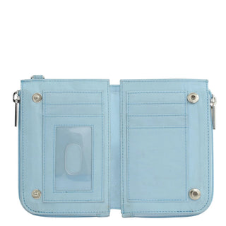 Wanderlust Quilted Fabric Double Zip Wristlet - 18003