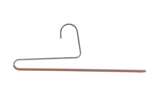 Reverse Trouser Hanger, KH-35U, Single Rod, Latte