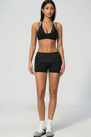 The Enliven Sports Bra Shorts 2-Piece Set