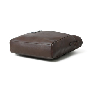 Chestnut Charm Brown Leather Tote - Glamourous Grace