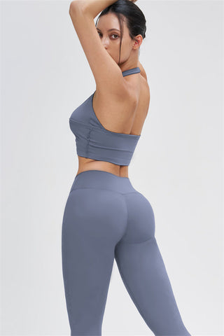 The Stride Crop Top Isabella Leggings 2-Piece Set