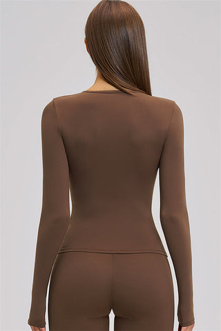 The Dynamic Long Sleeve T-shirt Straight Leg Pants 2-Piece Set
